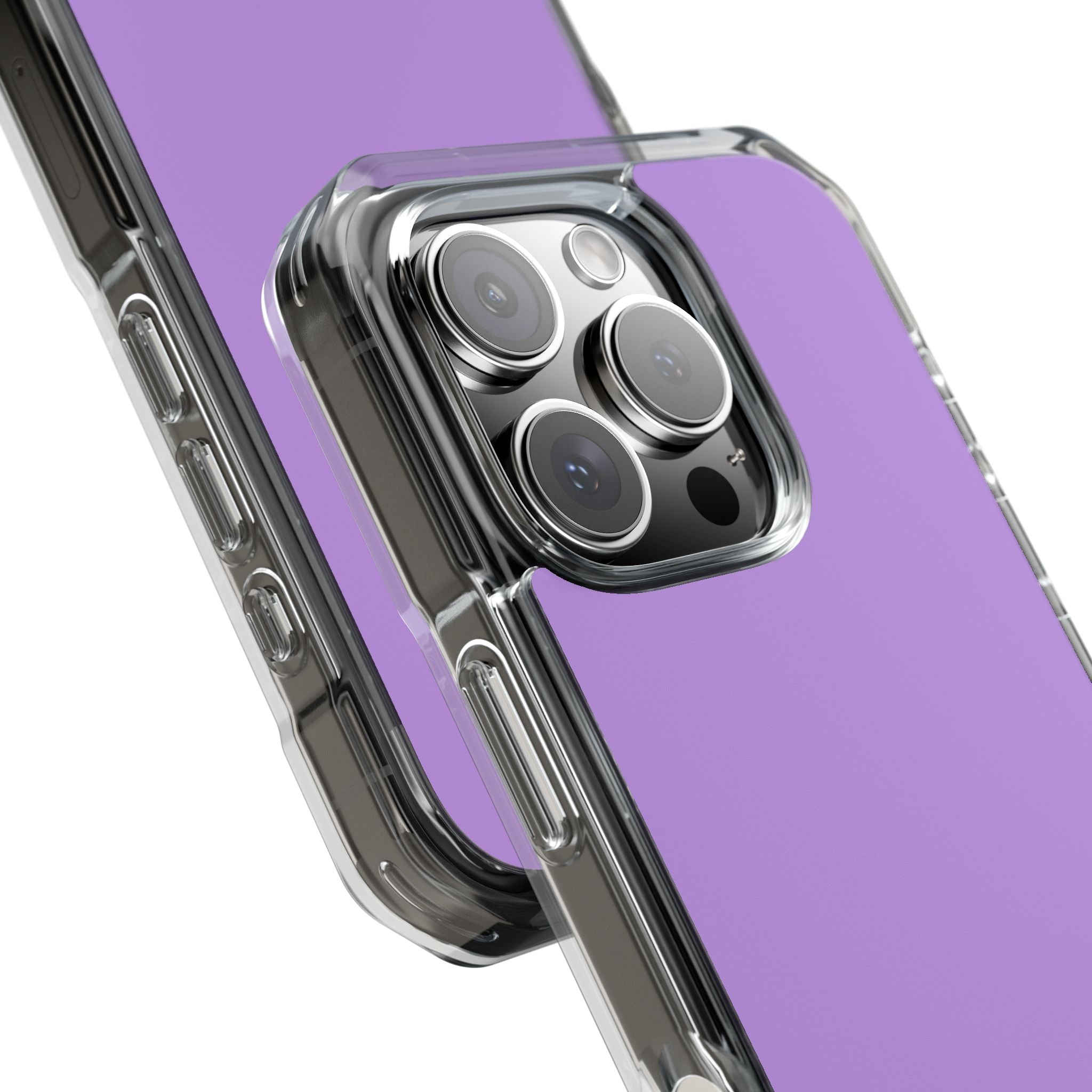 Bright Lavender - Clear Impact iPhone 16 Phone Case