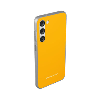 Amber Yellow - Flexi Samsung S23 Phone Case