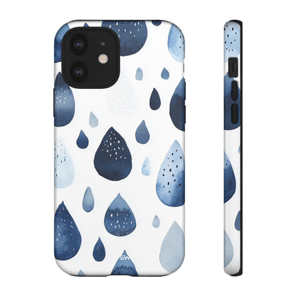 Droplets Flow Softly - iPhone Case