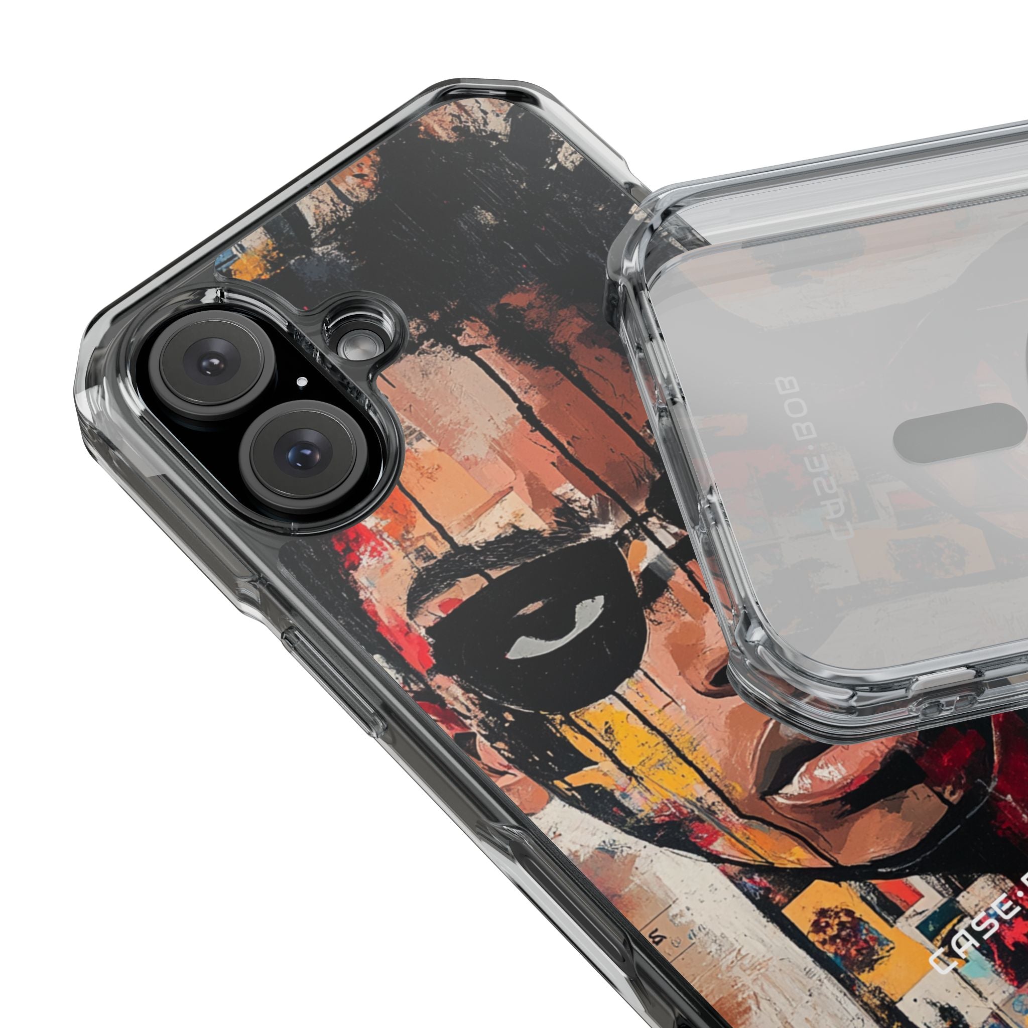Masked Portrait Drips iPhone 16 Case - Impact