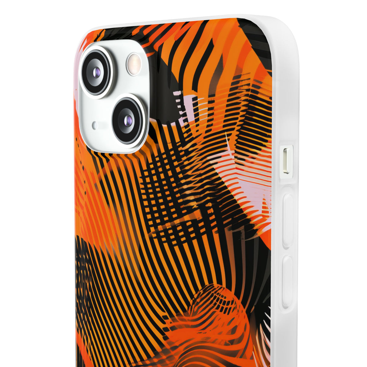 Pantone Tangerine  | Phone Case for iPhone (Flexible Case)