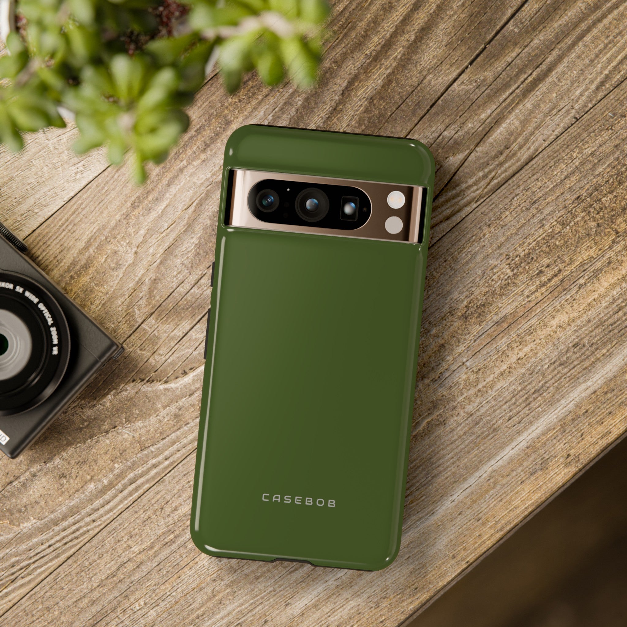 Dark Green Moss - Protective Phone Case