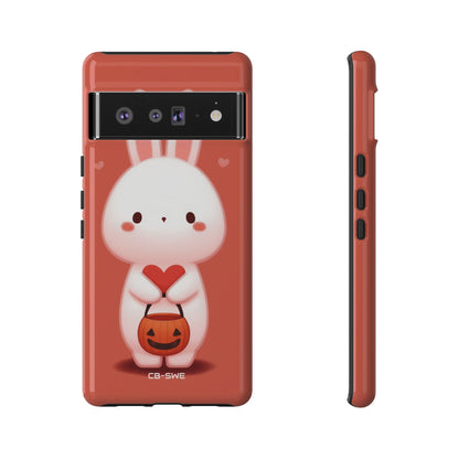 Bunny Holds Heart - Google Pixel Case