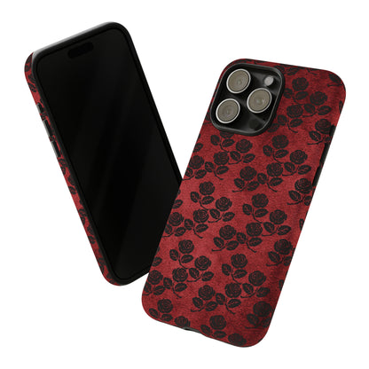 Rosemony Gothic Flower - Protective Phone Case