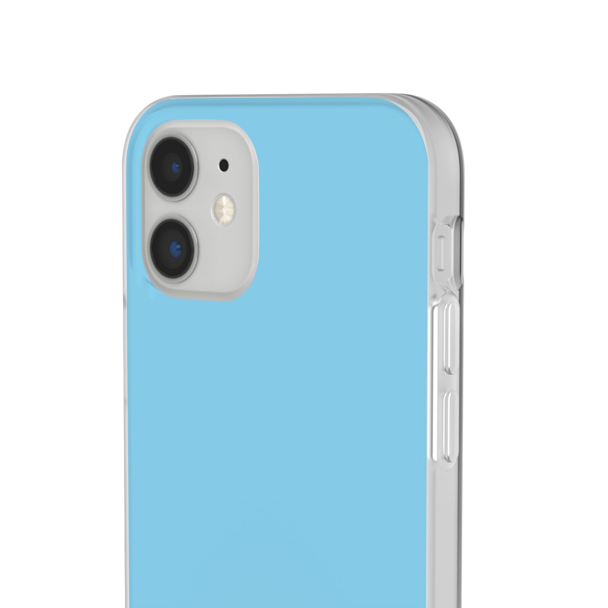 Himmelblaue iPhone-Hülle - Flexi