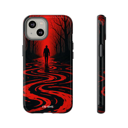 Red Path Mystery - iPhone Case