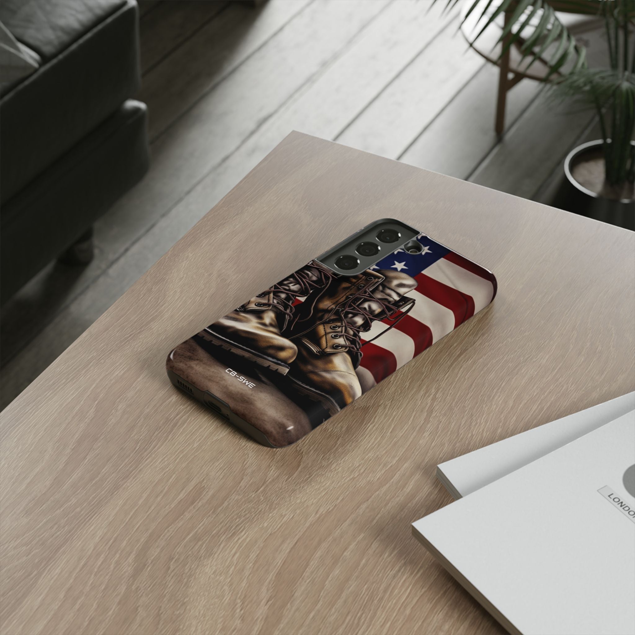 Patriotic Boots Spotlight - Samsung Case