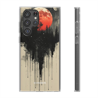 Ethereal Moonscape | Flexible Phone Case for Samsung Galaxy