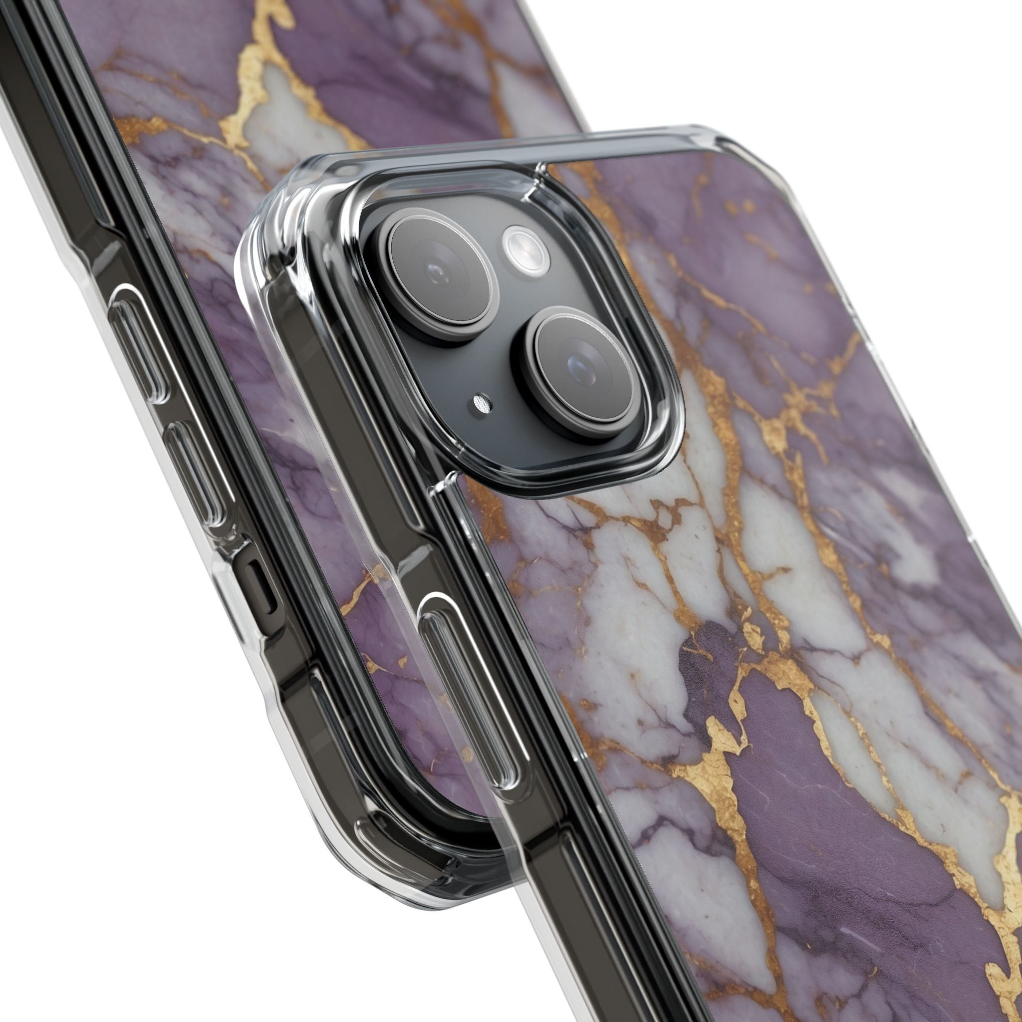Lavender Veins Flow iPhone Case - Impact