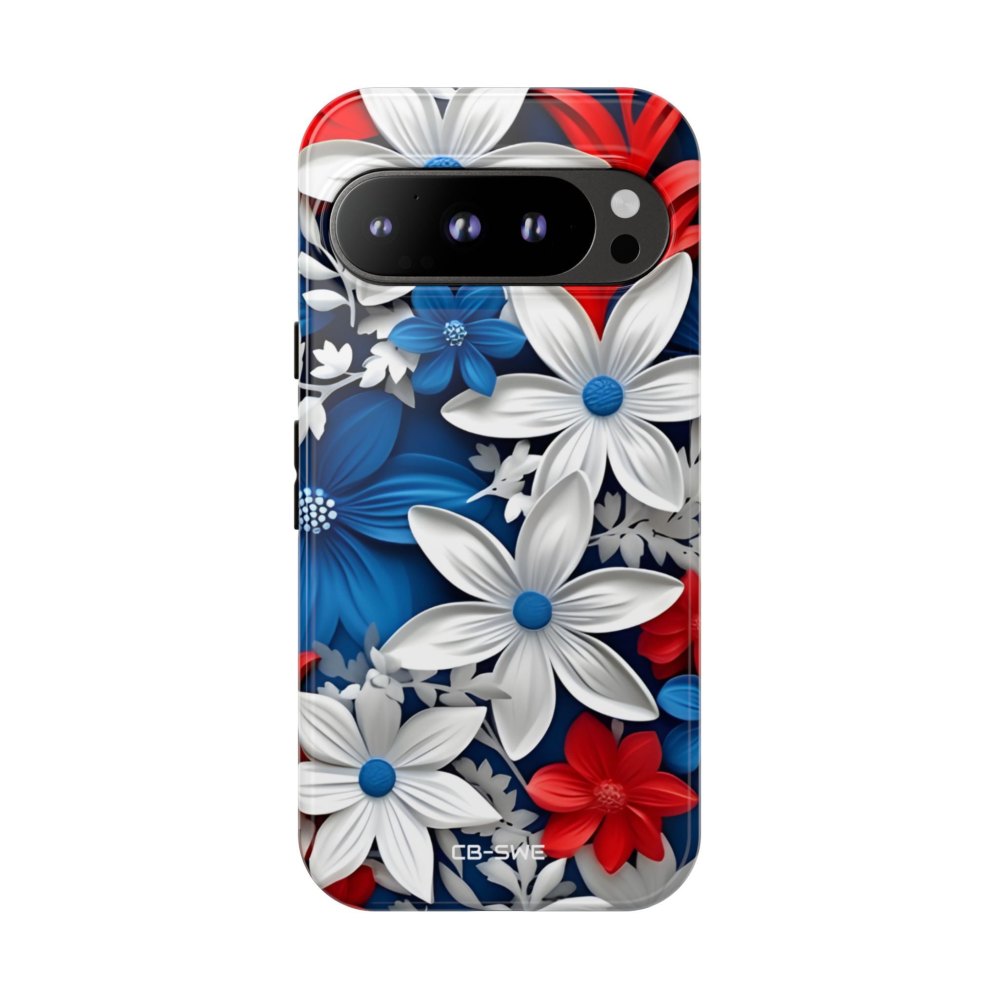 Floral Sculpture Blooms - Google Pixel Case