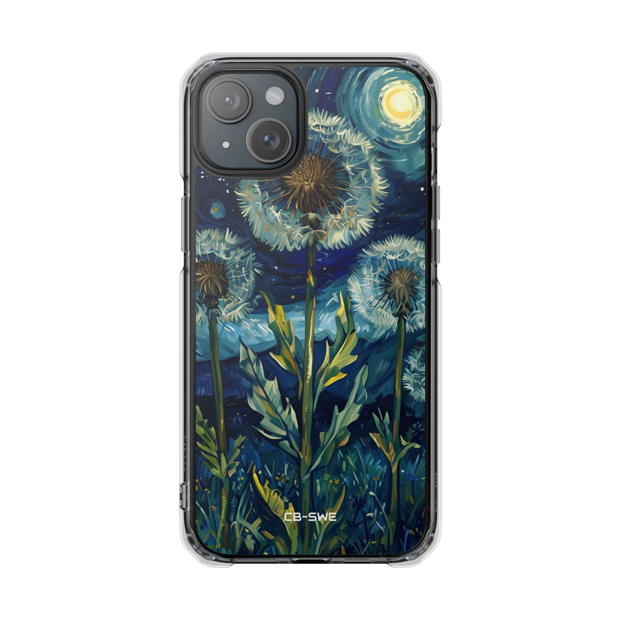 Dandelions Under Starlight iPhone Case - Impact