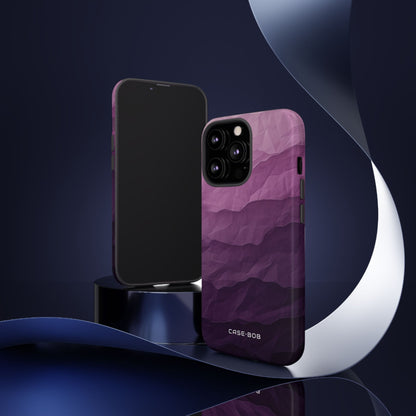 Purple Wave Layers iPhone 13 Pro Case - Tough