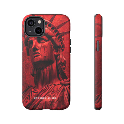 Zen Red Liberty Vision iPhone 14 - Tough Phone Case