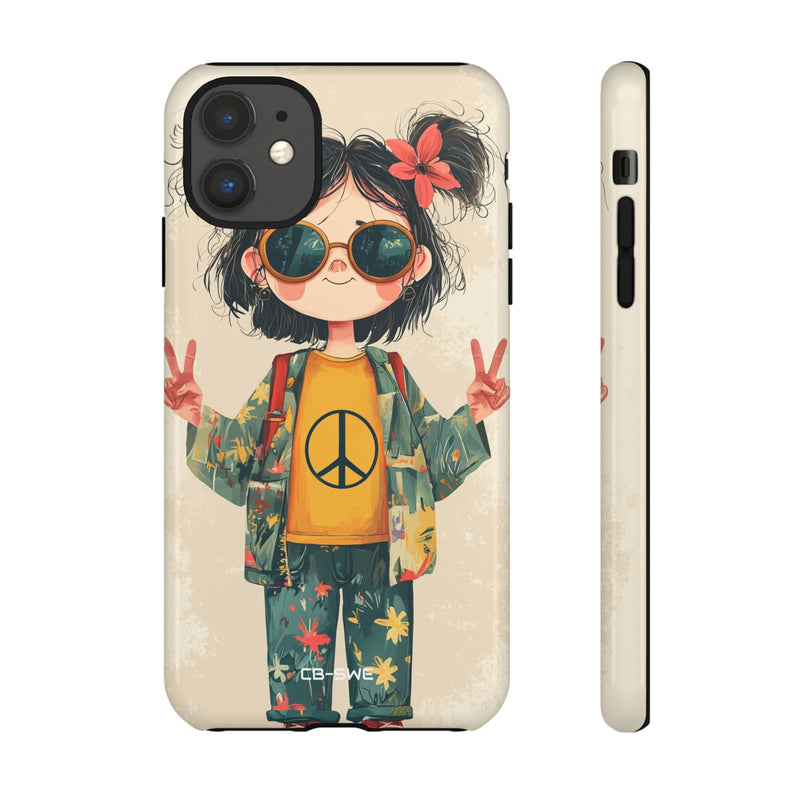 Groovy Child Laughs - iPhone Case