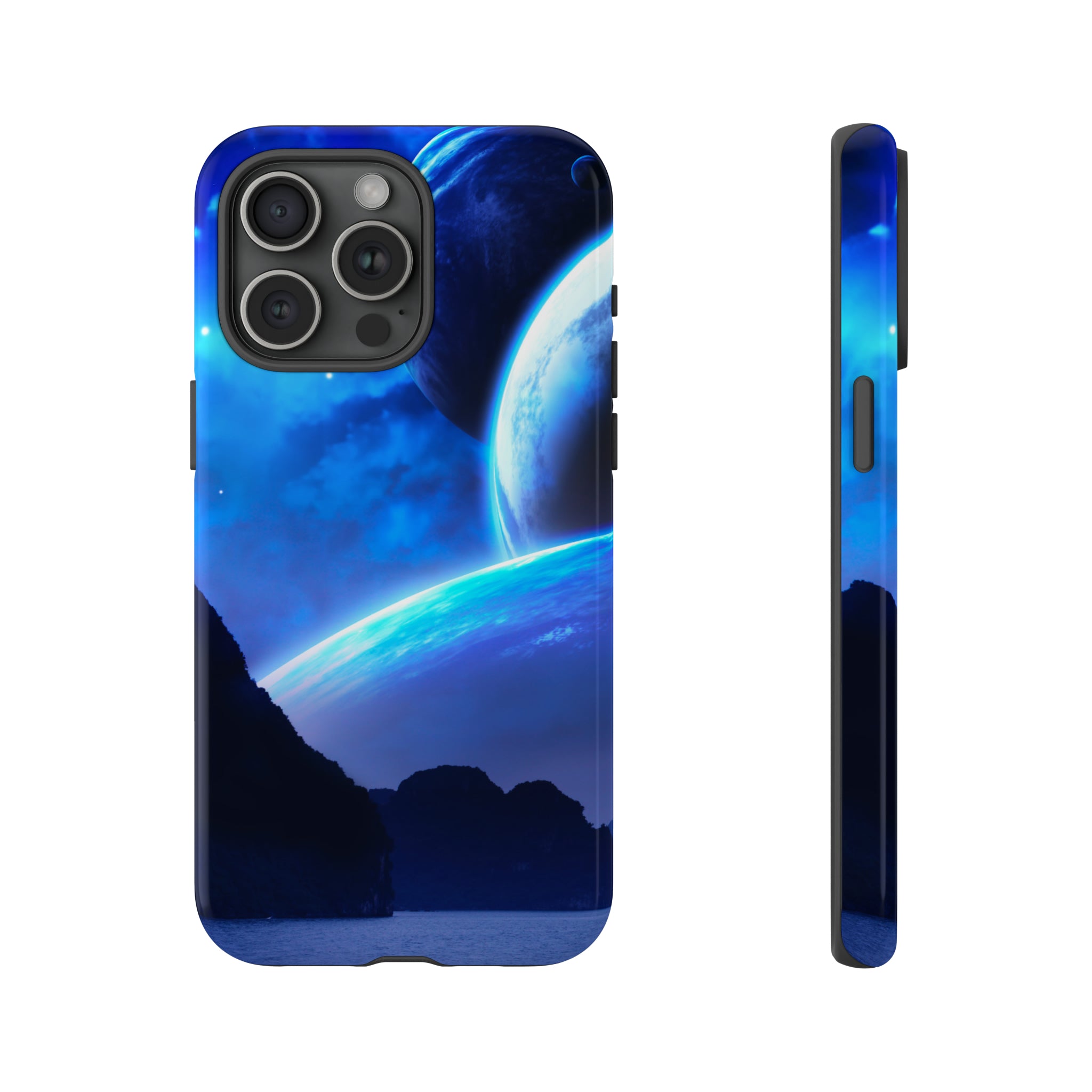 Fantasy Planet Nebula - Protective Phone Case