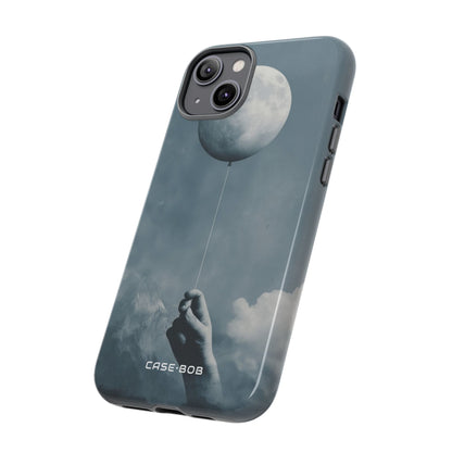 Moon Balloon iPhone 14 Plus Case - Tough