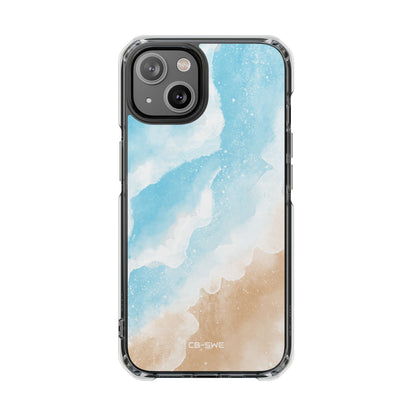 Serene Coastal Whispers iPhone Case - Impact