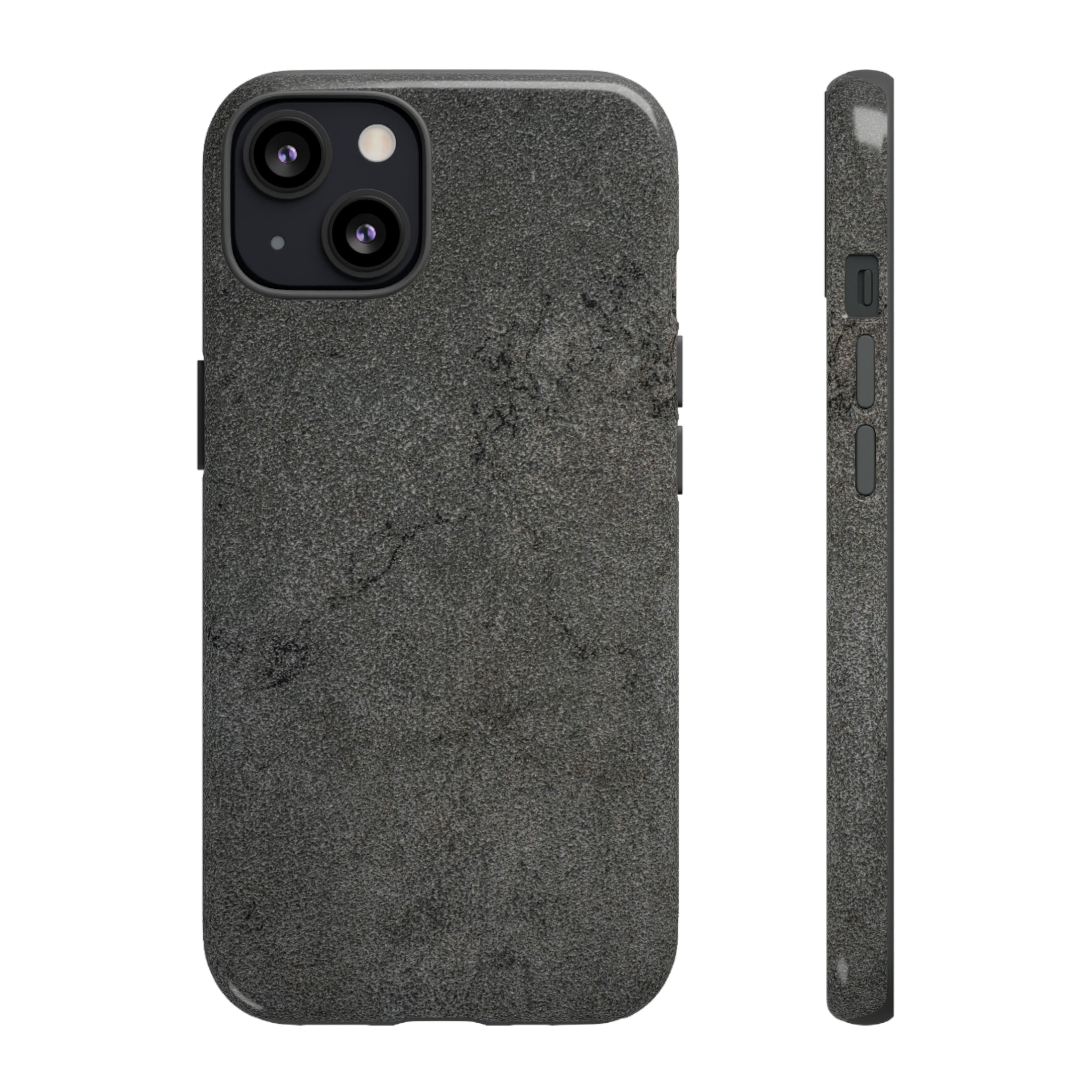 Steel Grey Granite - Protective Phone Case