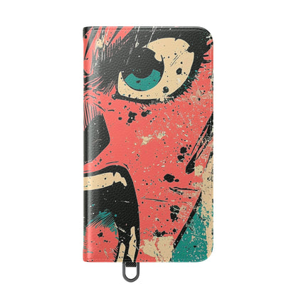 Shouting Face Burst - Samsung S24 Case - Wallet
