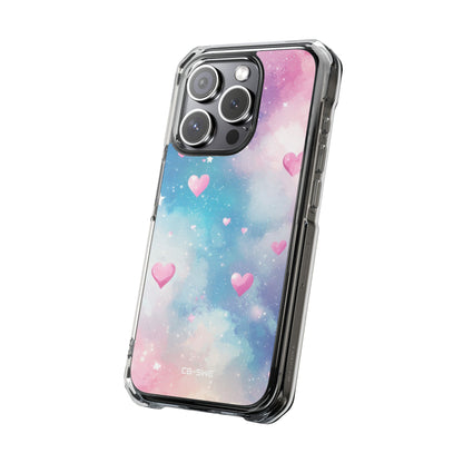 Hearts Float Lightly iPhone Case - Impact