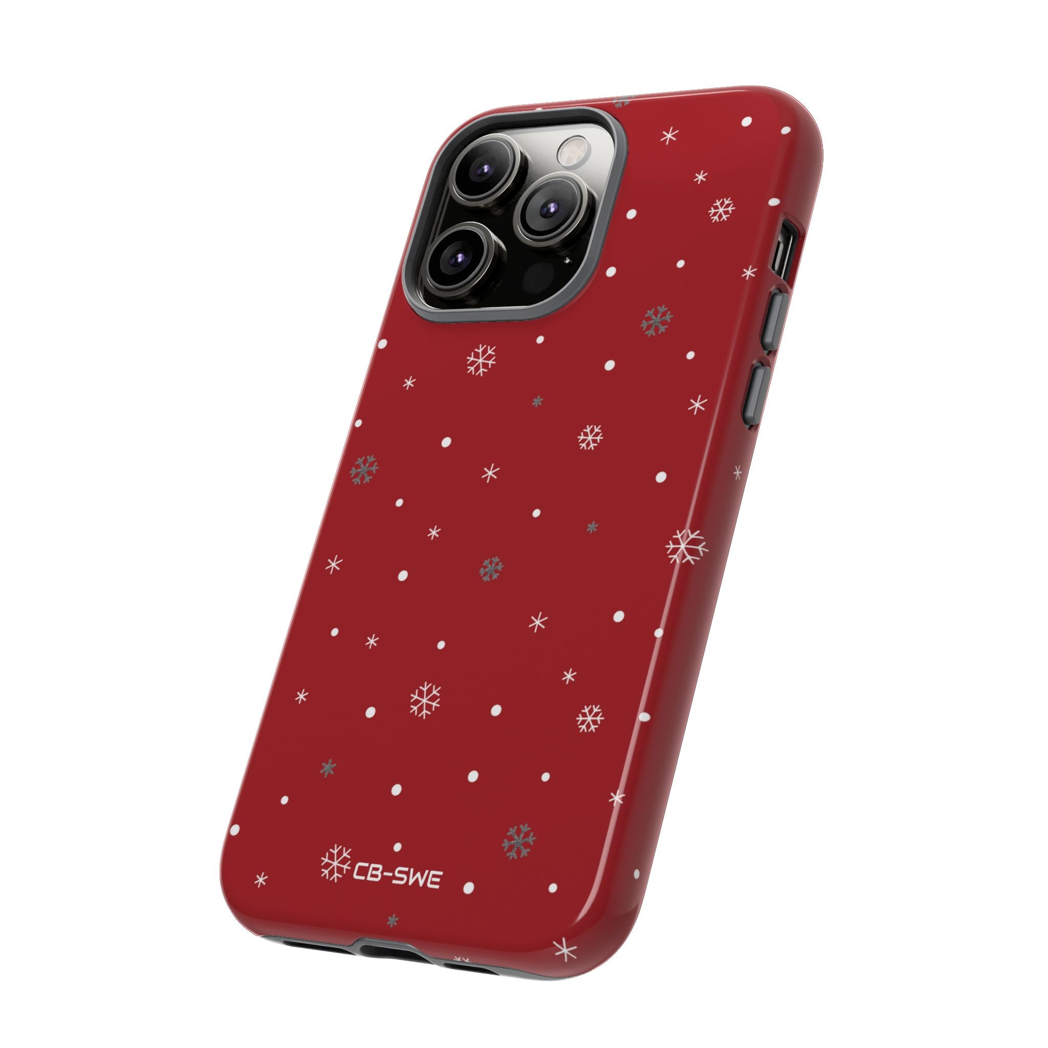 Snowflakes Dance Cheerfully - iPhone Case