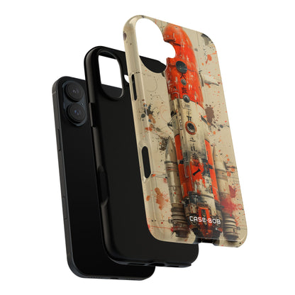 Crimson Rocket iPhone 16 Plus Case - Tough