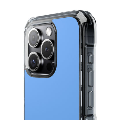 French Sky Blue - Clear Impact Case for iPhone