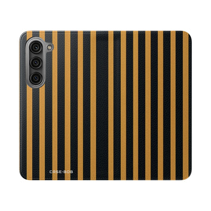 Golden Stripes - Samsung S23 Case - Wallet