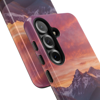 Snowcap Bloom Samsung S25 Case - Tough