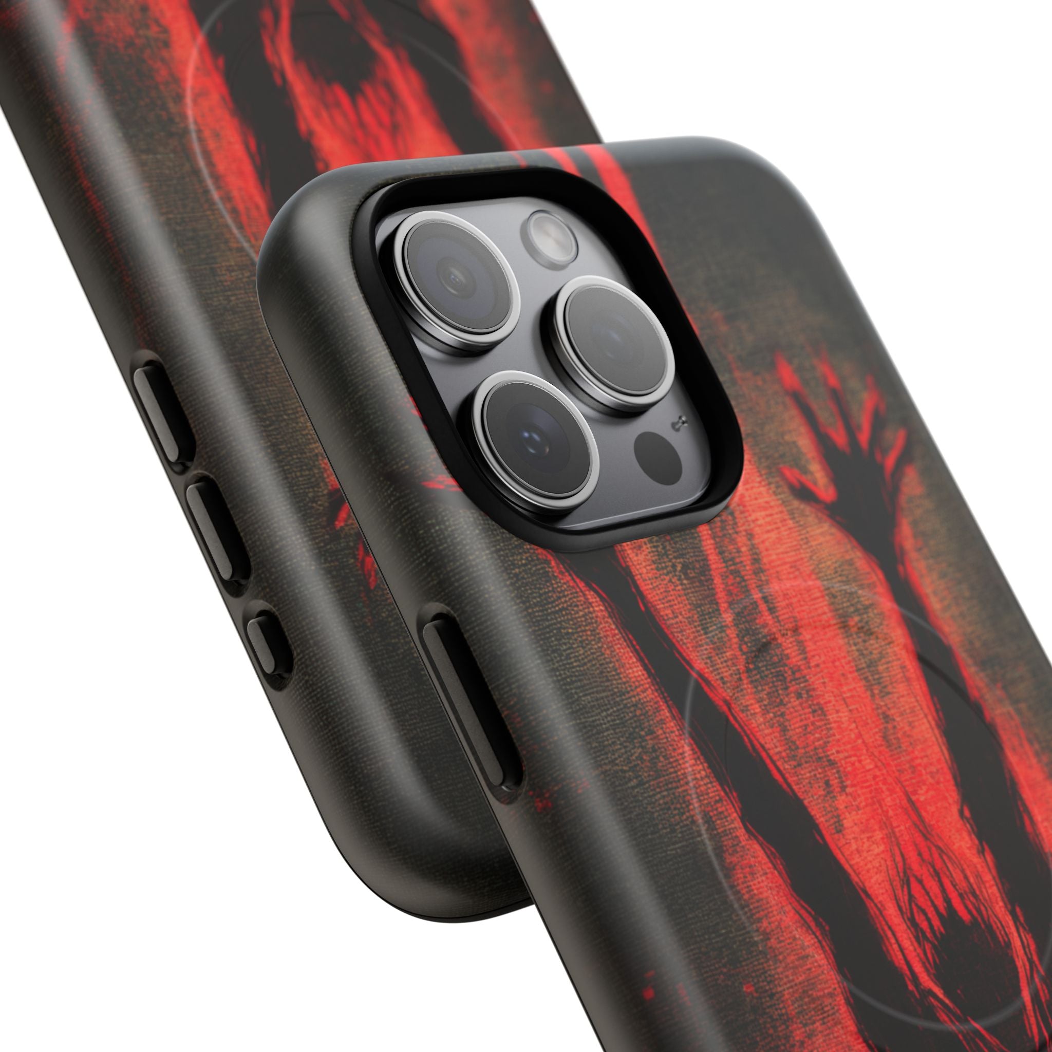 Gothic Crimson Ascension iPhone 15 | Tough+ Phone Case