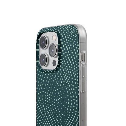 Teal Rippleflow iPhone 14 - Flexi Phone Case