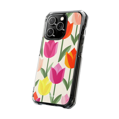 Vibrant Tulip Array iPhone Case - Impact