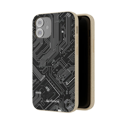 Cyber Circuitry Art | Biodegradable Phone Case