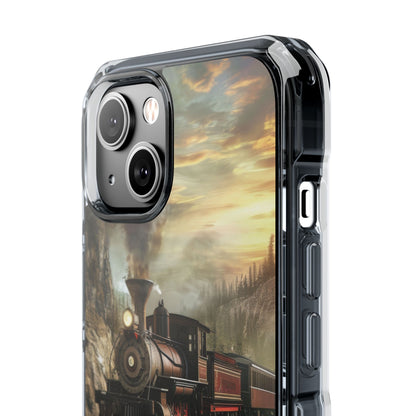 Steam Mountain Crossing iPhone 14 - Impact Clear+