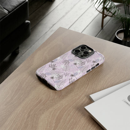 Purple Leaf - Protective Phone Case