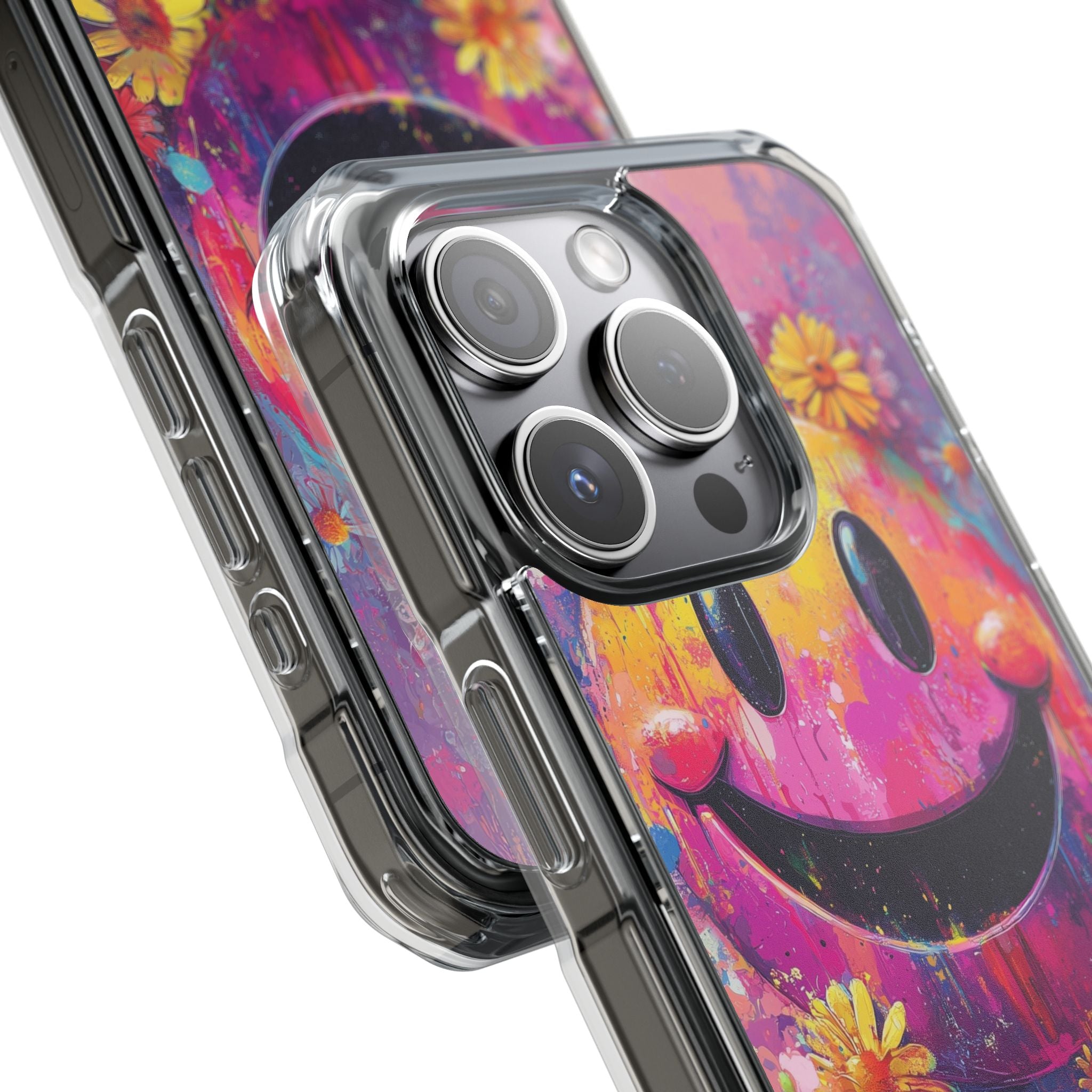 Joyful Smile Blooms iPhone Case - Impact