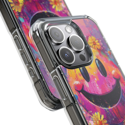 Joyful Smile Blooms iPhone Case - Impact