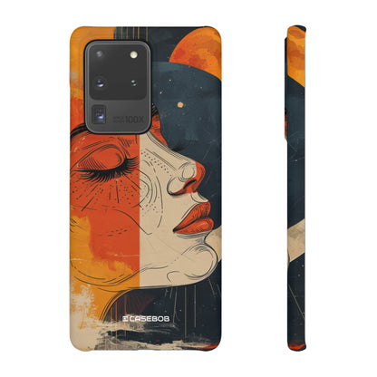 Celestial Duality | Slim Phone Case for Samsung