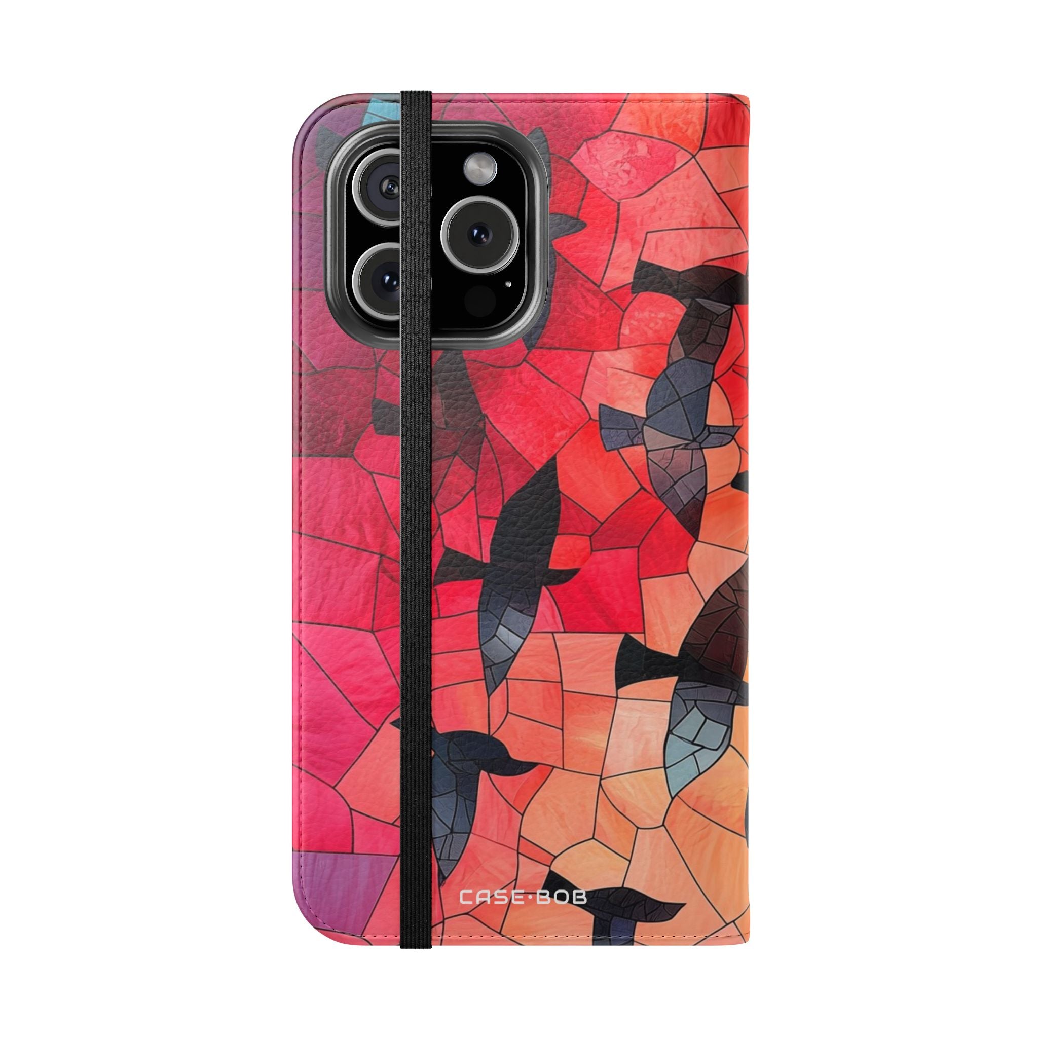 Stained Glass Birds - iPhone 16 Max Case - Wallet