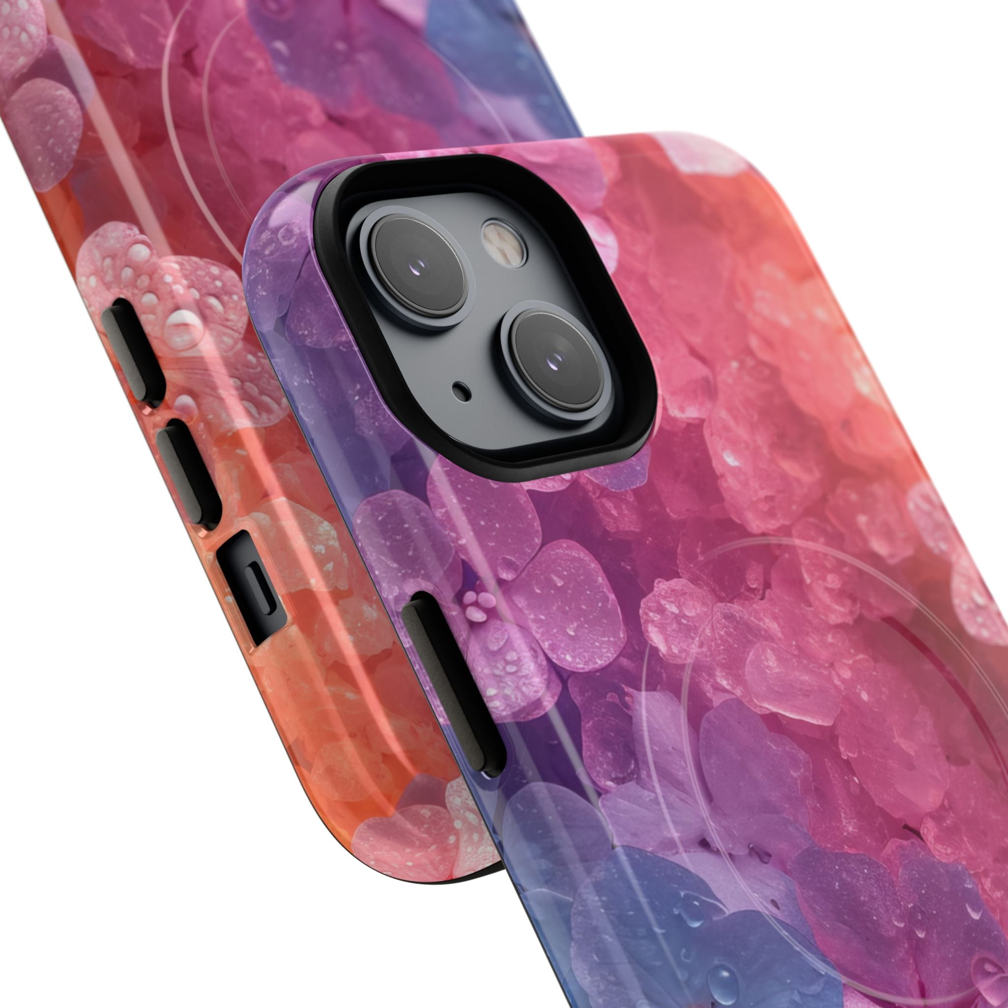 Floral Chill Blooms - Tough + MagSafe® iPhone 14 Phone Case