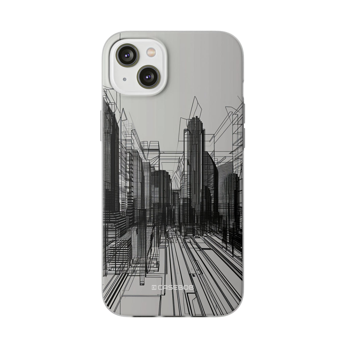 Urban Wireframe | Flexible Phone Case for iPhone