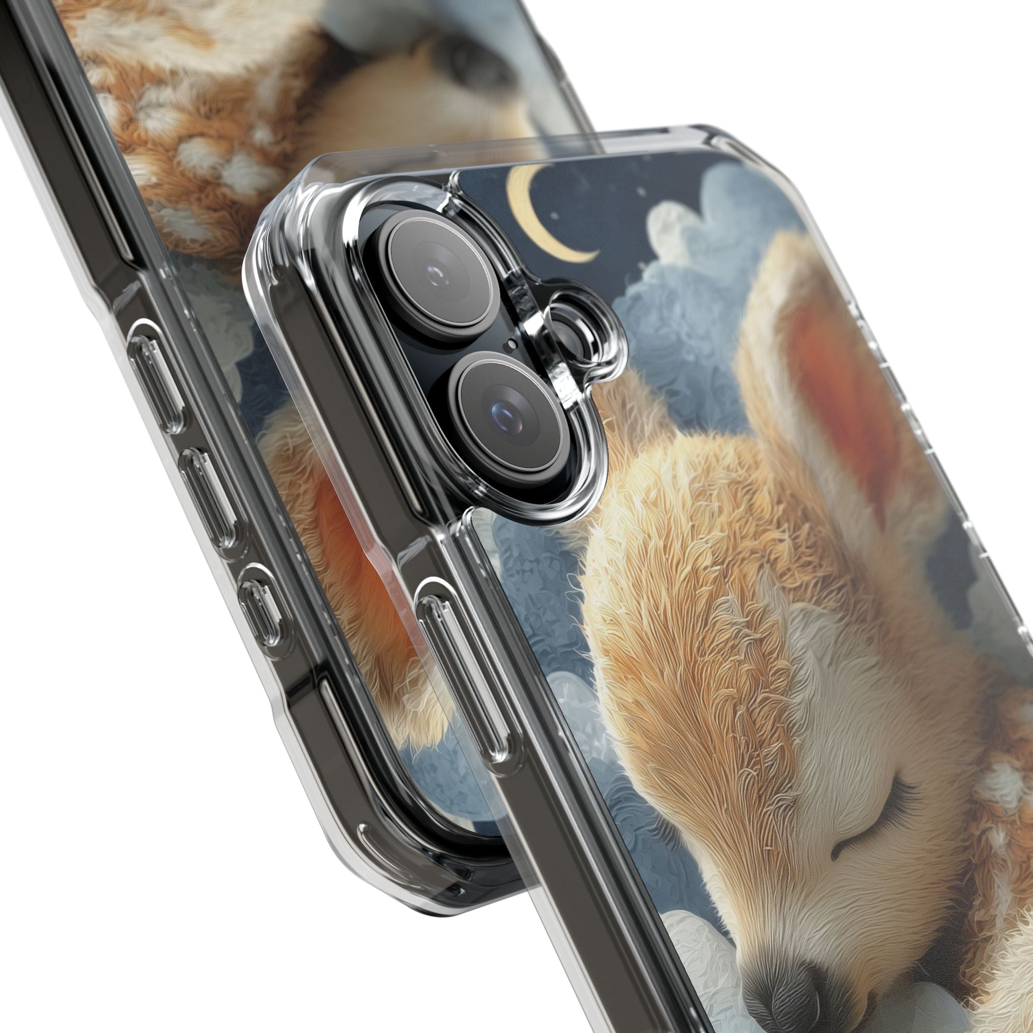 Dreaming Fawn Sleeps iPhone Case - Impact
