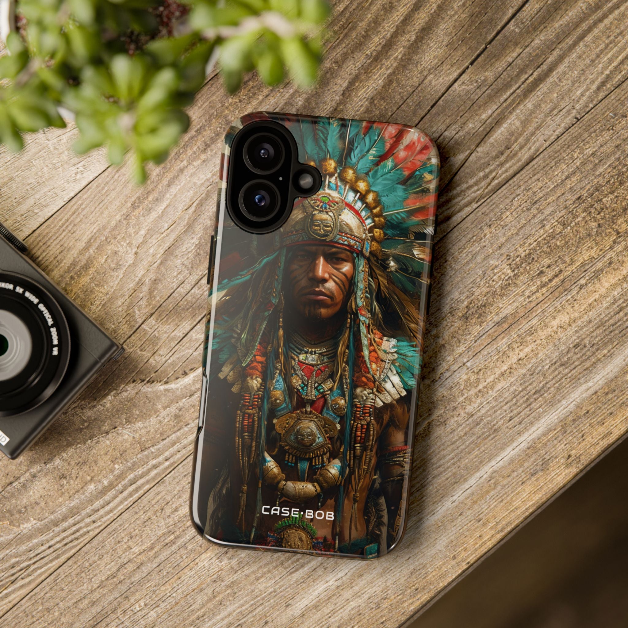 Feathered Majesty iPhone 16 Plus Case - Tough