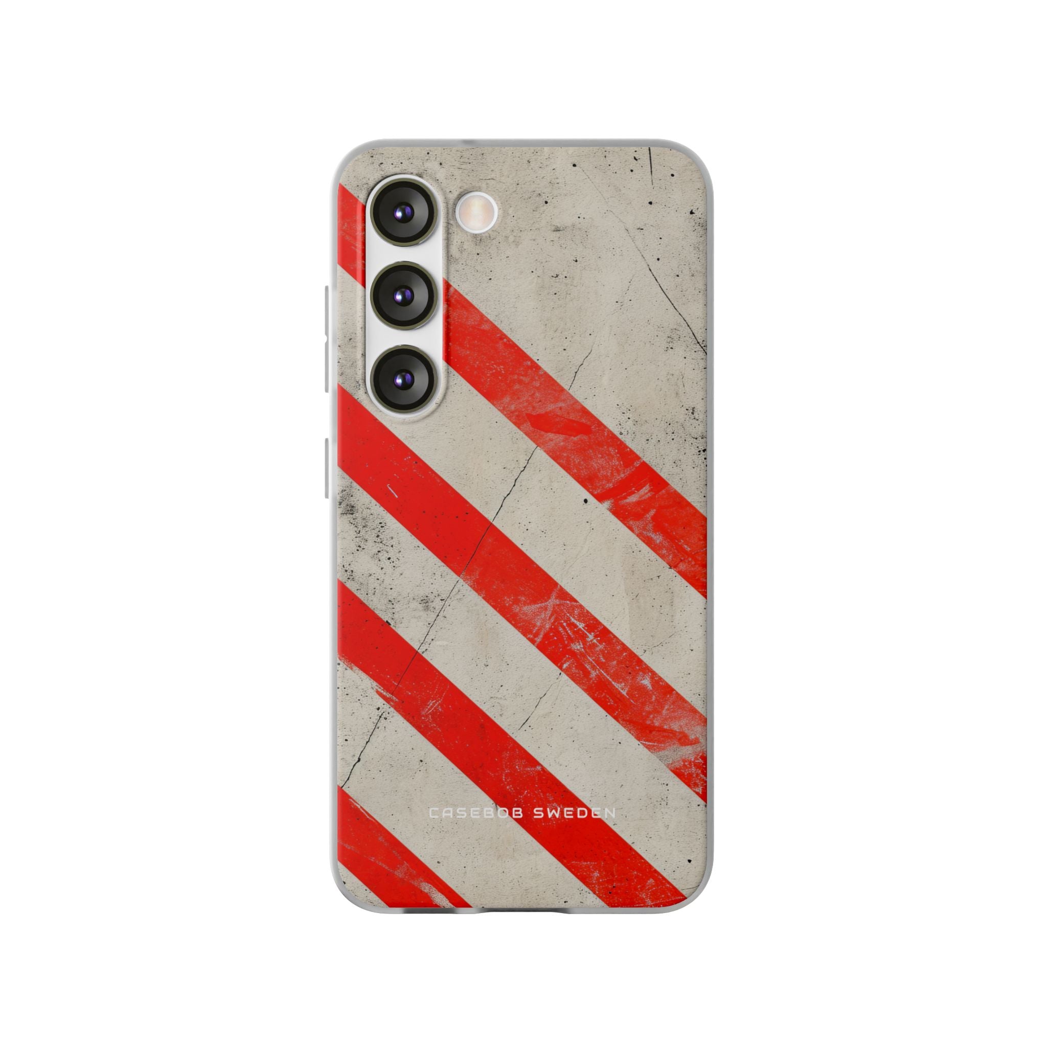 Striker Crimson Stripes Samsung S23 - Flexi Phone Case