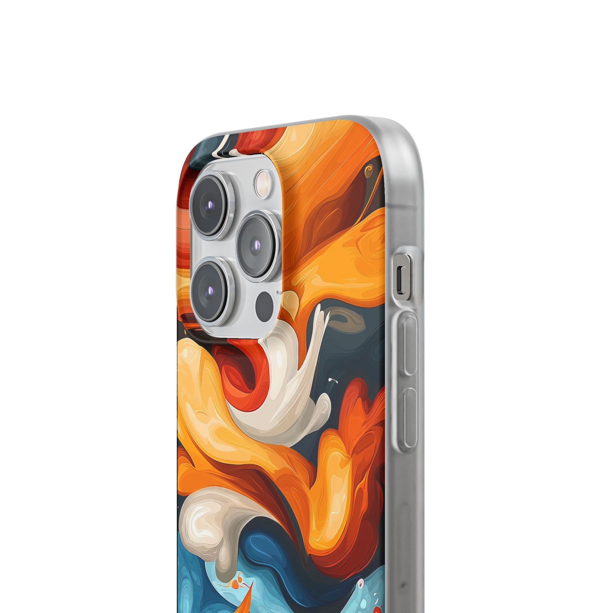 Crimson Ribbon iPhone 14 Pro Case - Soft