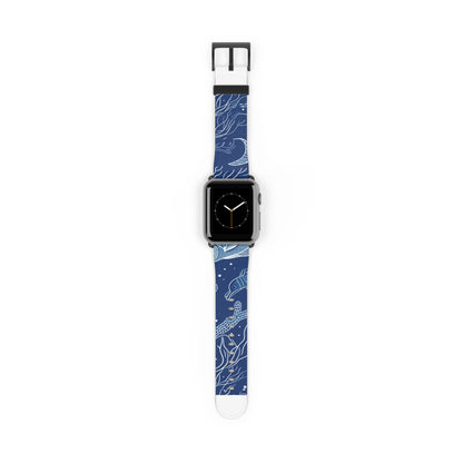Blue Scale Reef - Watch Band