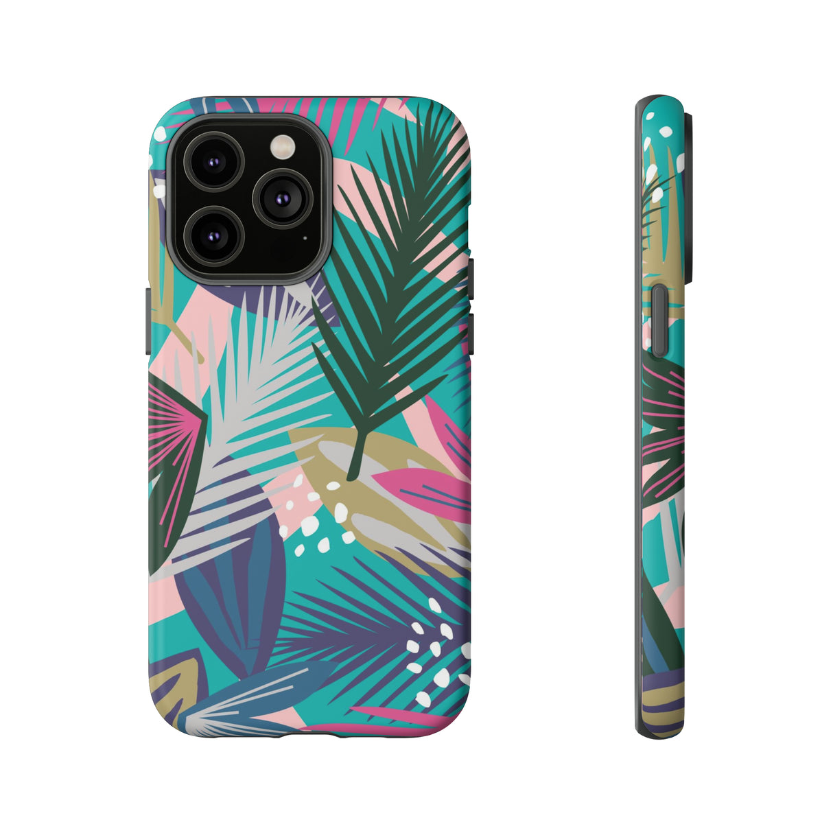 Tropical Leaf Loki - Protective Phone Case