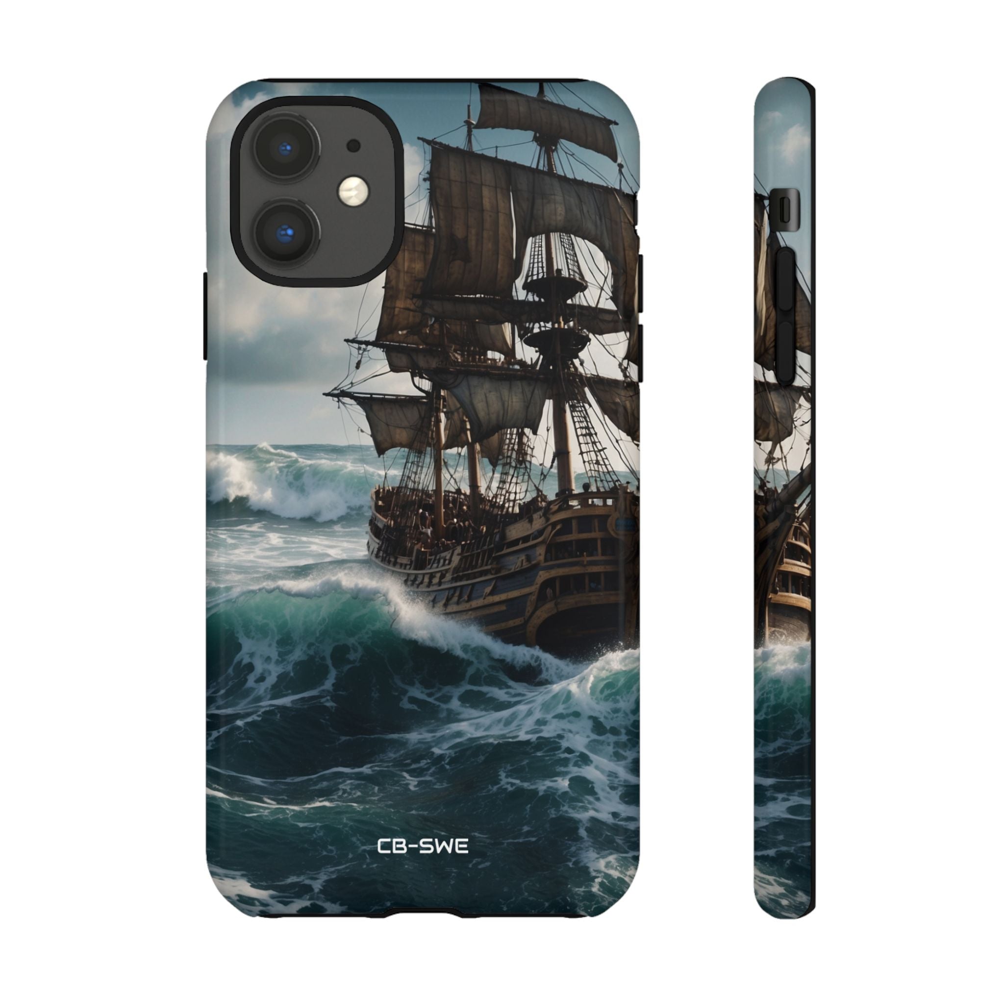 Ship Faces Waves - iPhone Case