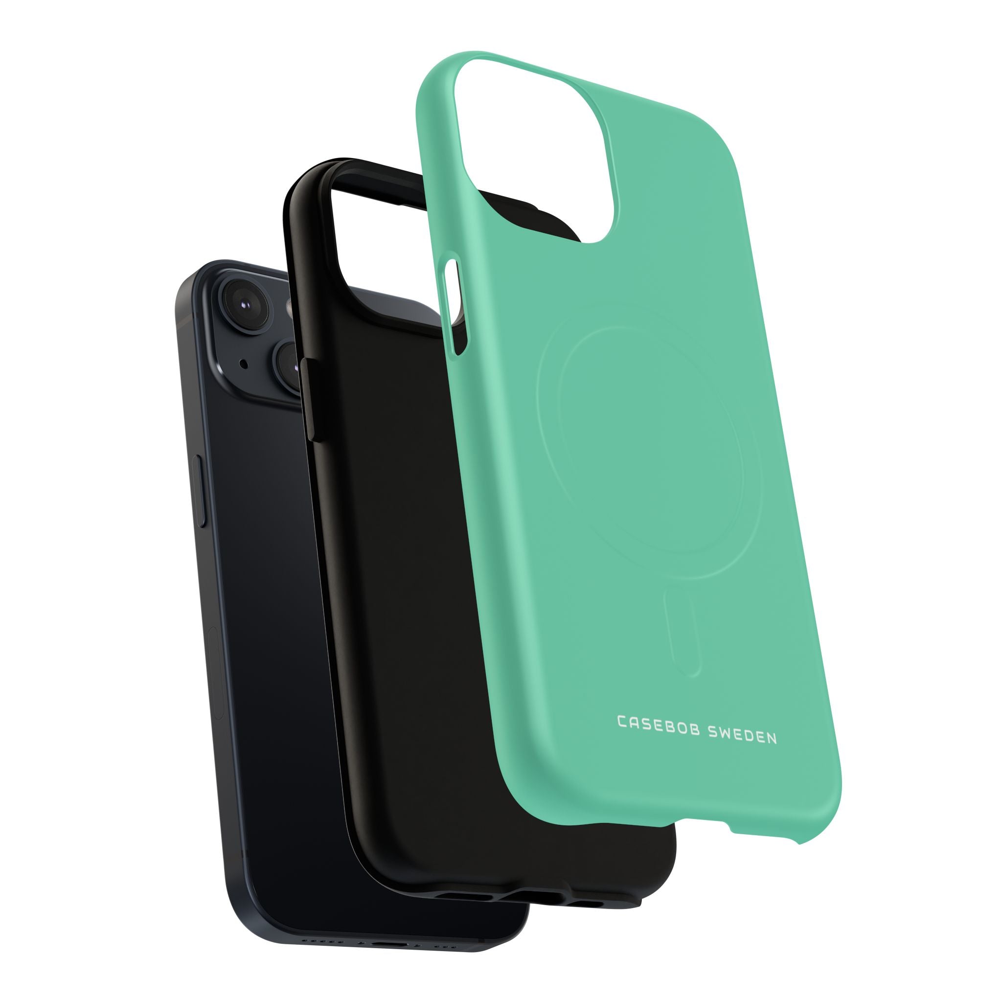 Medium Aquamarine iPhone 14  Tough+ Phone Case