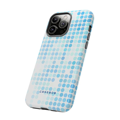 Blue Pixels - Protective Phone Case